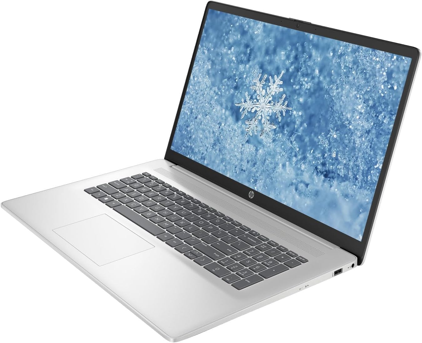 HP 17.3 HD+ Business & Student Laptop Computer  16GB RAM 1TB SSD  8-Cores Intel Core i3 Processor  Windows 11 Pro  Numeric Keypad  Wi-Fi 6  PLUSERA Earphones & 8-in-1 Hub  Natural Silver