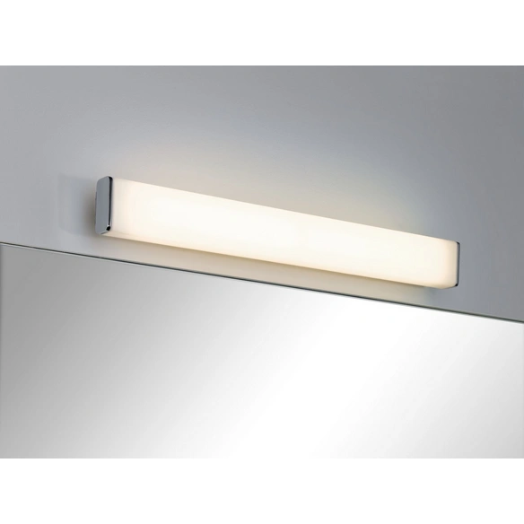 Wand-/Deckenleuchte, 9 W, IP44, Metall/Acryl, chromfarben, 230 V