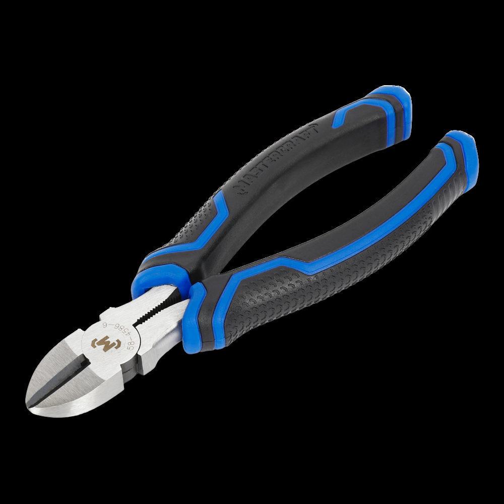 Mastercraft Diagonal Cutting Pliers, Comfort Grip Handle, High Carbon Steel, 6-in