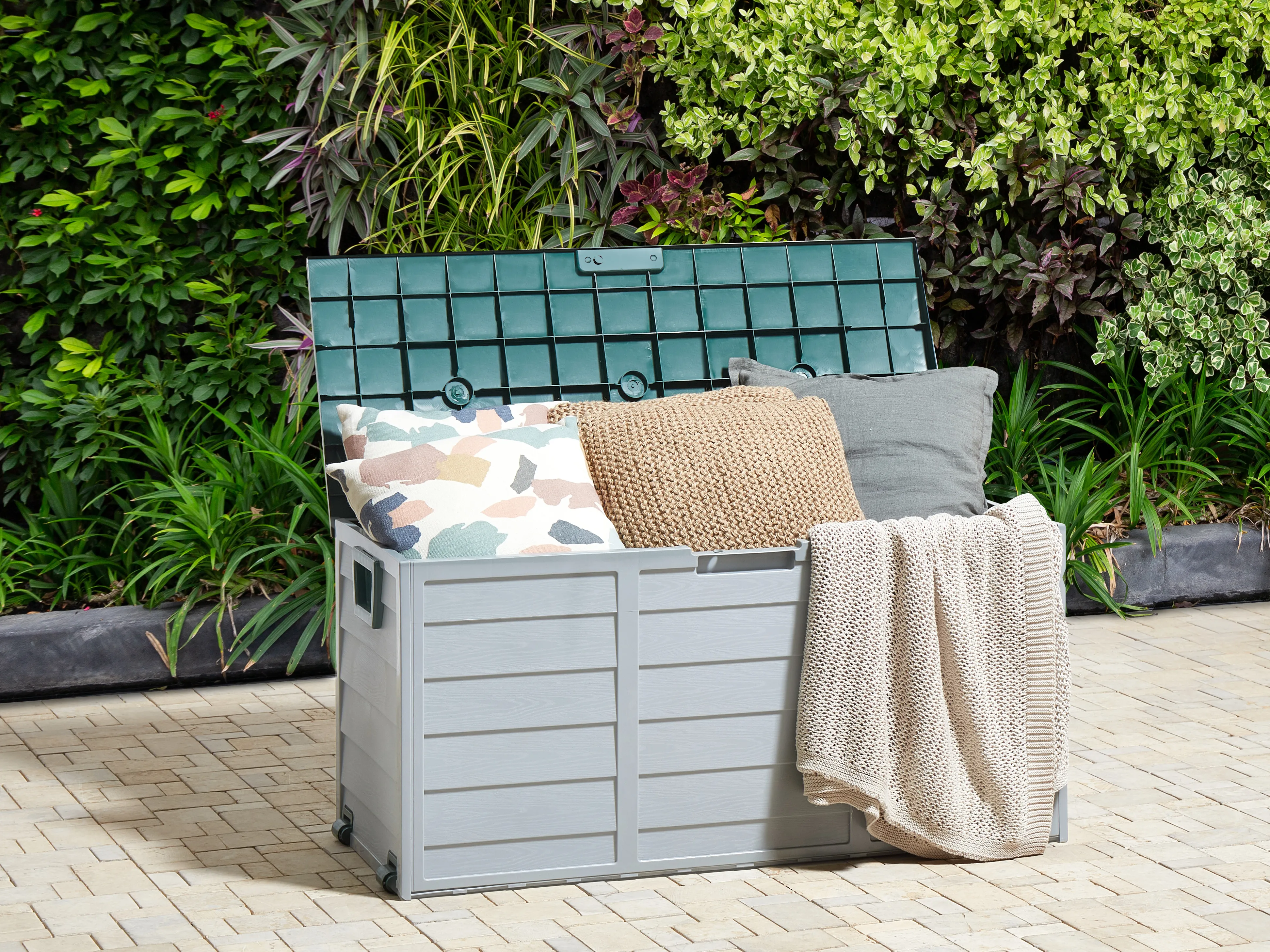 Storage Box LOCARNO 112 cm 50 cm Green