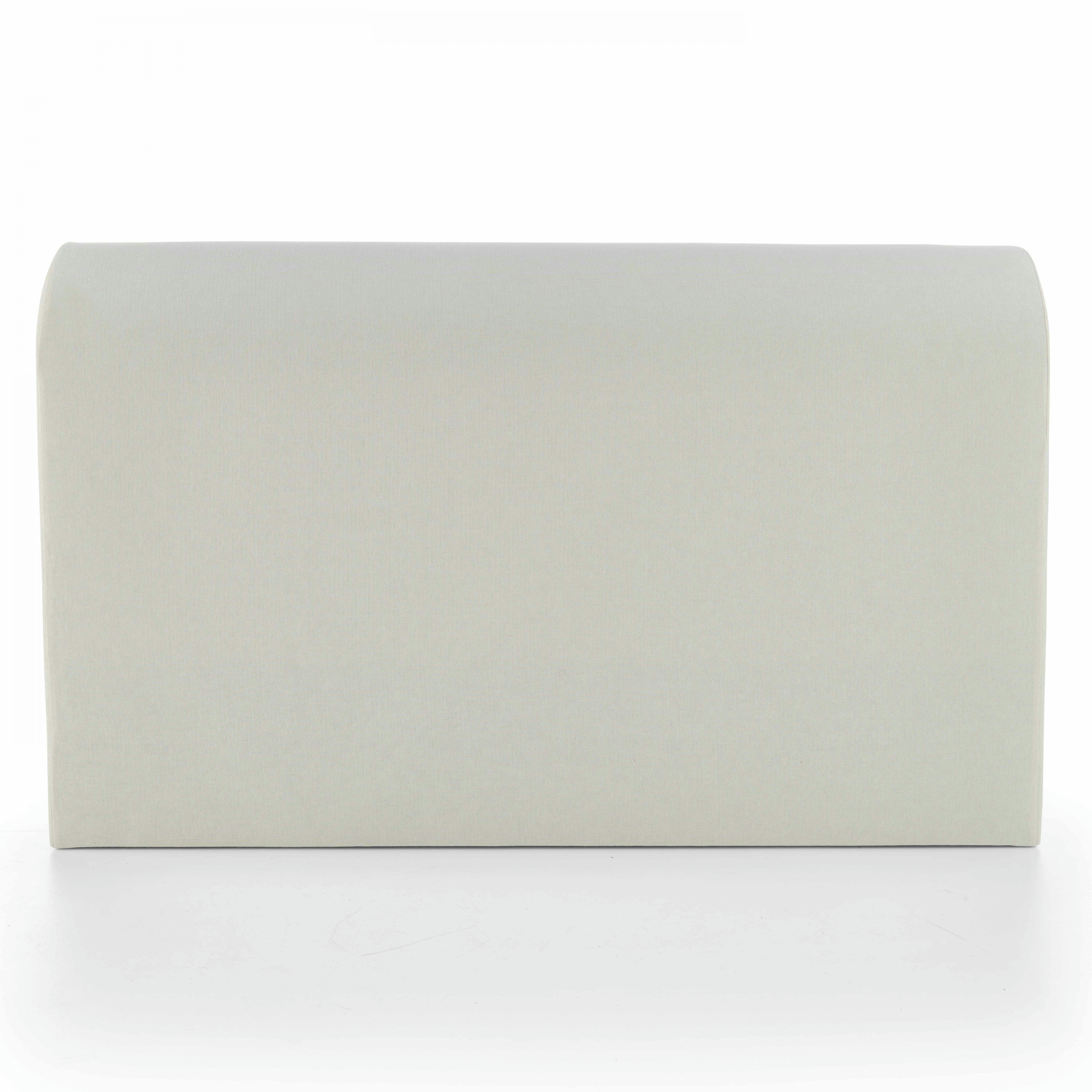 MASHA - Tête de lit beige en tissu 160 cm