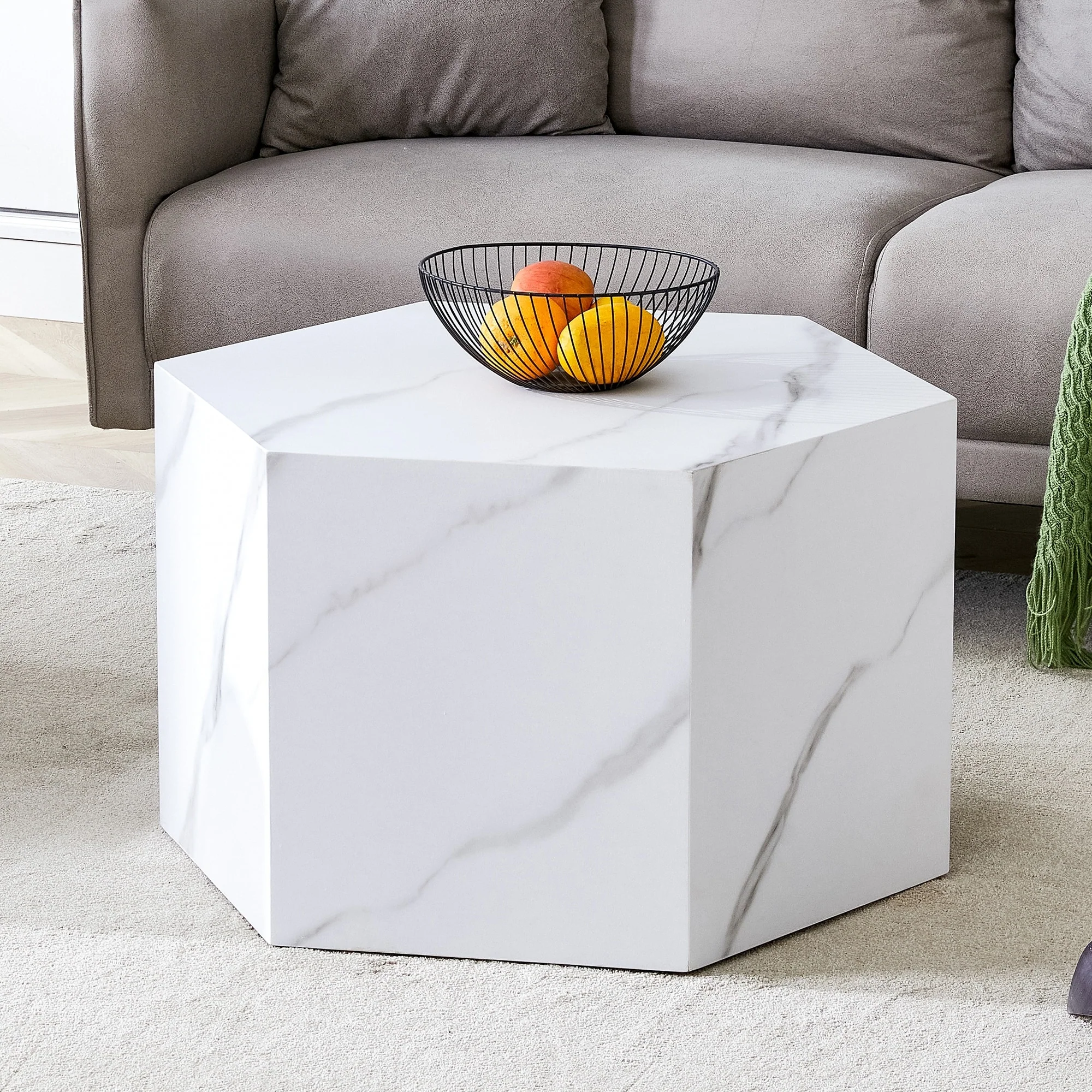 Modern Hexagonal Coffee Table