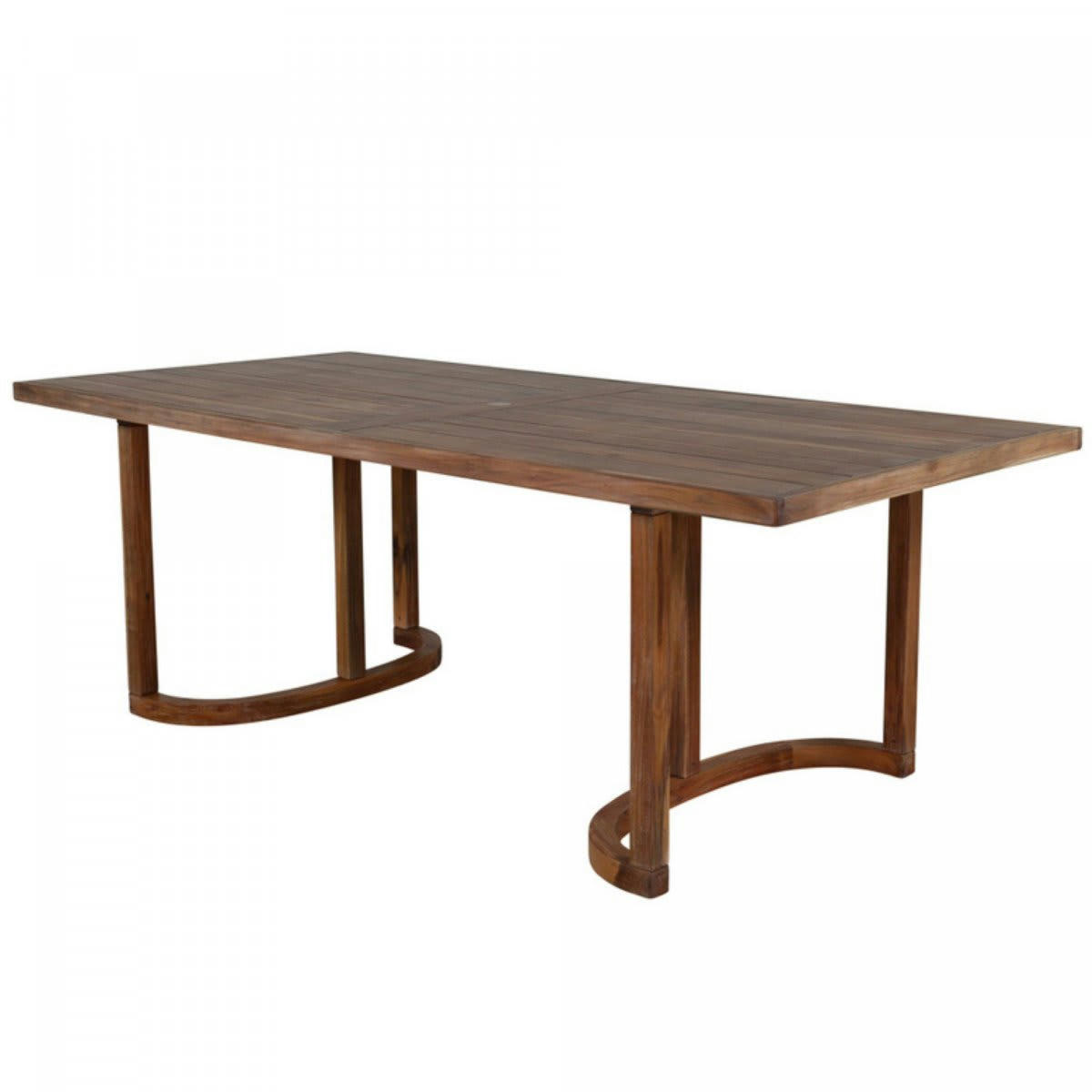 CHIMBOTE - Table de jardin 214x100cm en bois massif