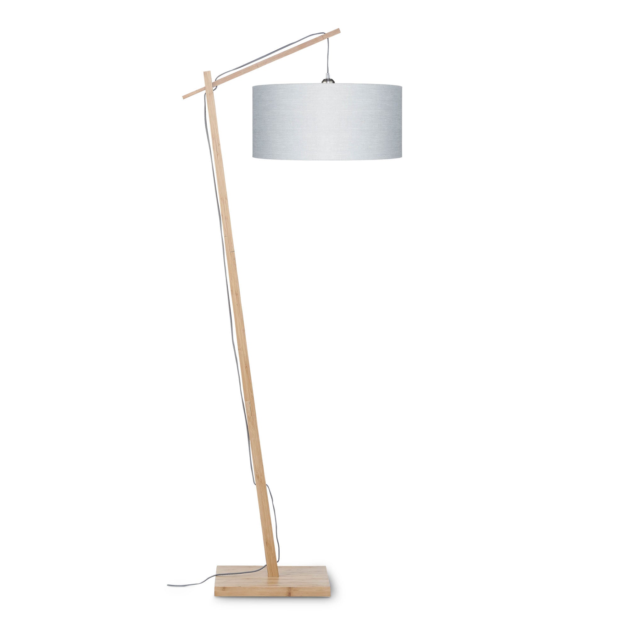 GOOD&MOJO vloerlamp Andes - grijs - Ø47cm