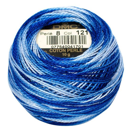 DMC Blue Pearl Cotton Thread on a Ball Size 8 80m (121)