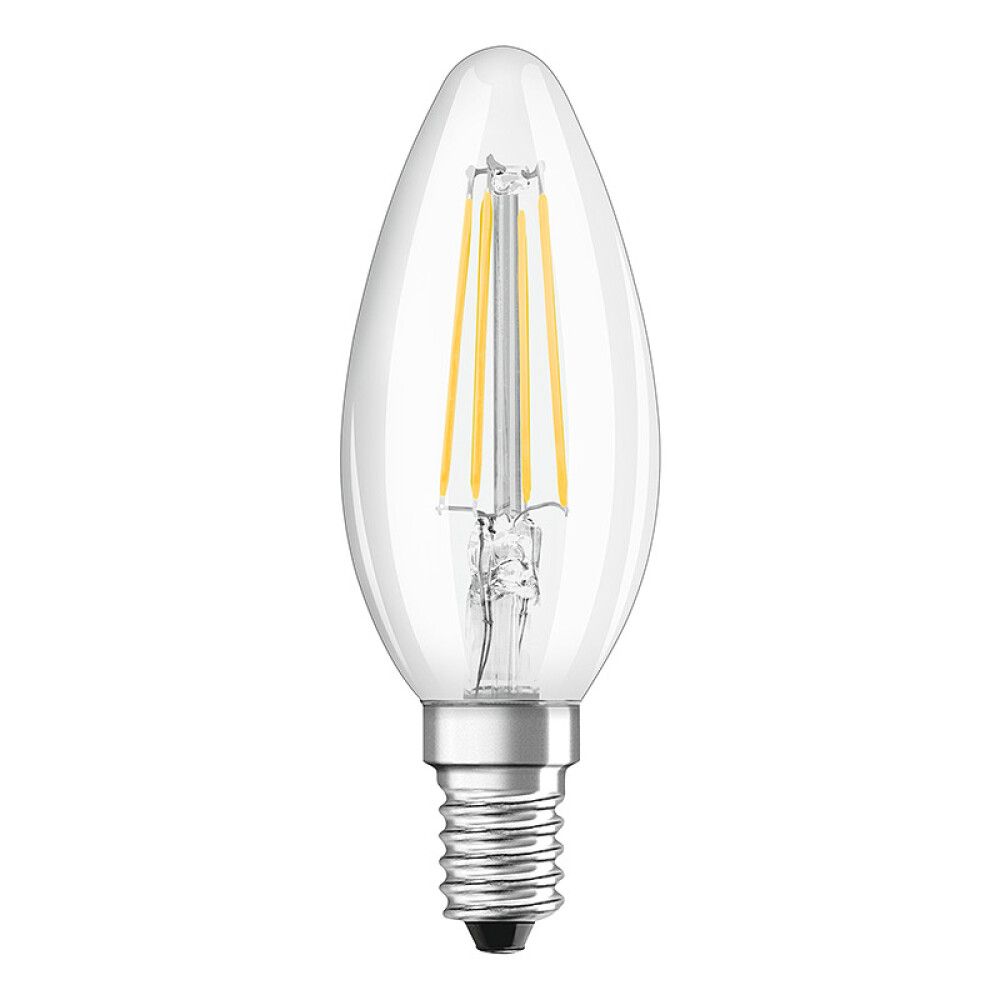 LYSPÆRE OSRAM LED CLB FIL E14 470LM 4,8W DIMBAR