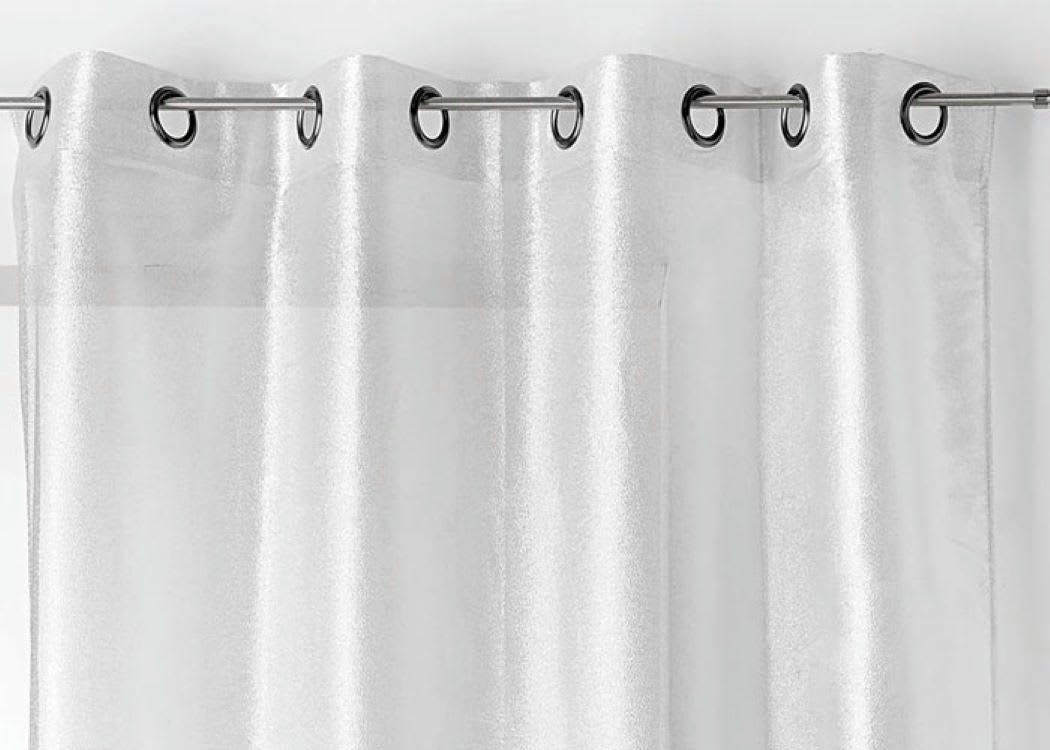 - Voilage design argenté 150x240cm