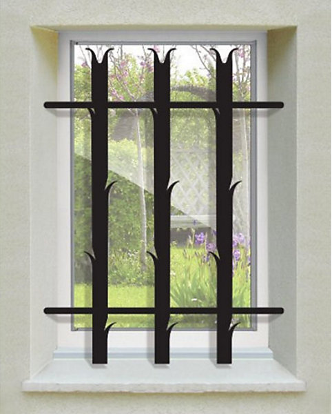 Grille de Defense Epis pour Fenetre H 45 cm x L 60 cm (côte tableau)