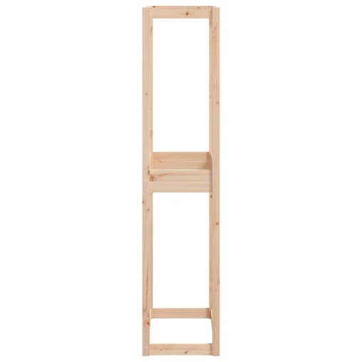 NNEVL Tire Rack 63x40x180 cm Solid Wood Pine