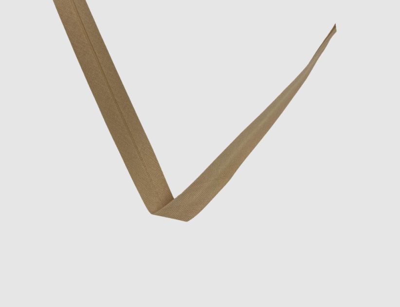 Schrägband Beige