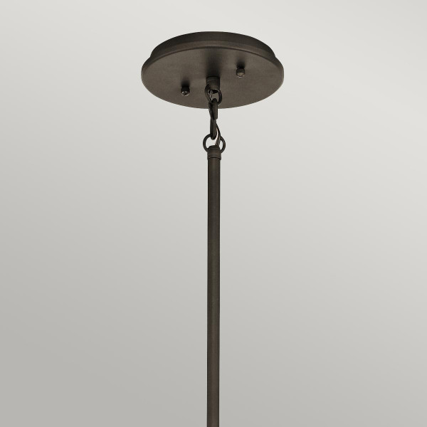 Lampa wisząca stary brąz Emory 3xE27x60W wym: 124,5x45,7x45,7 cm Kichler