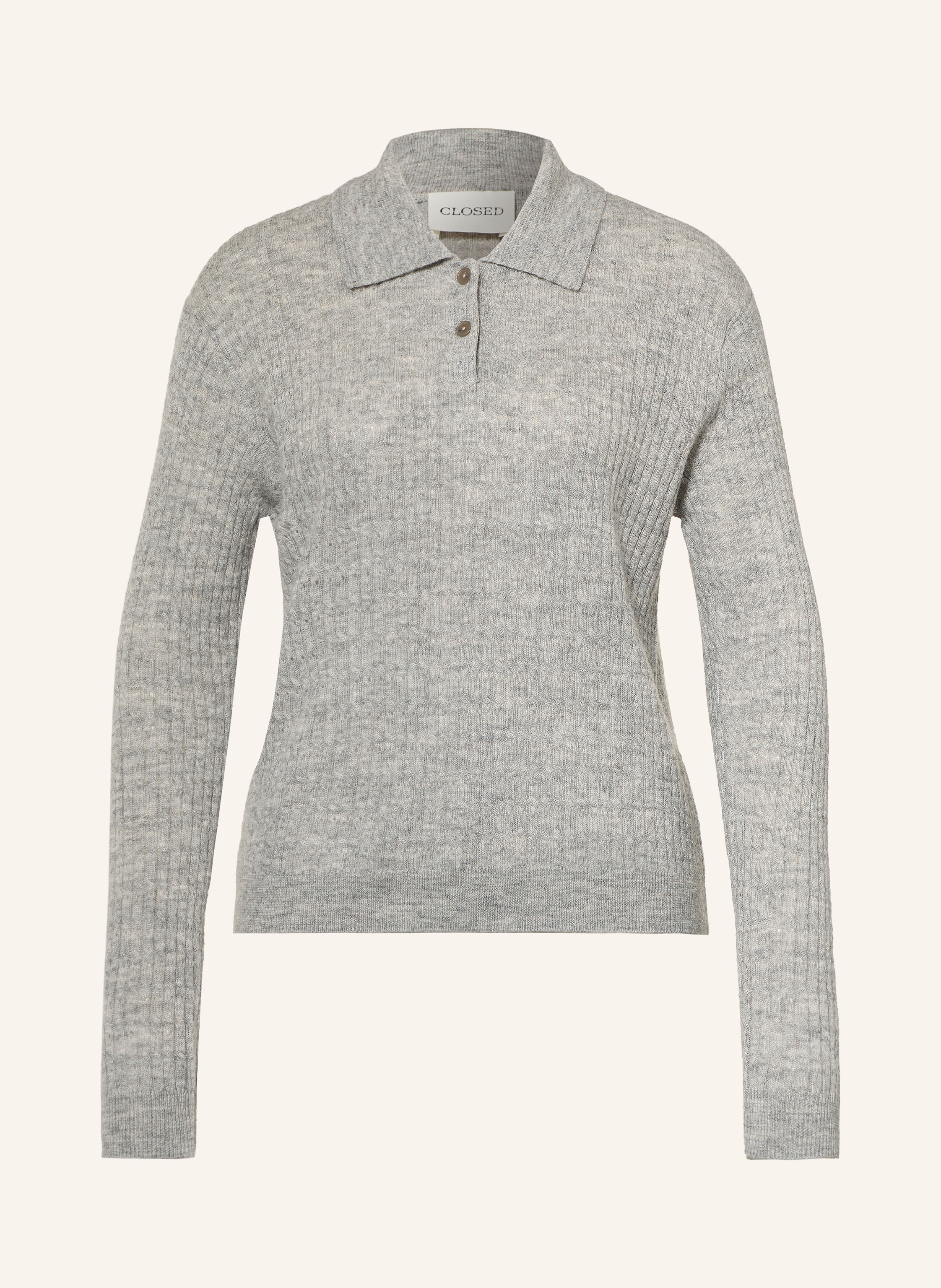 CLOSED Strick-Poloshirt