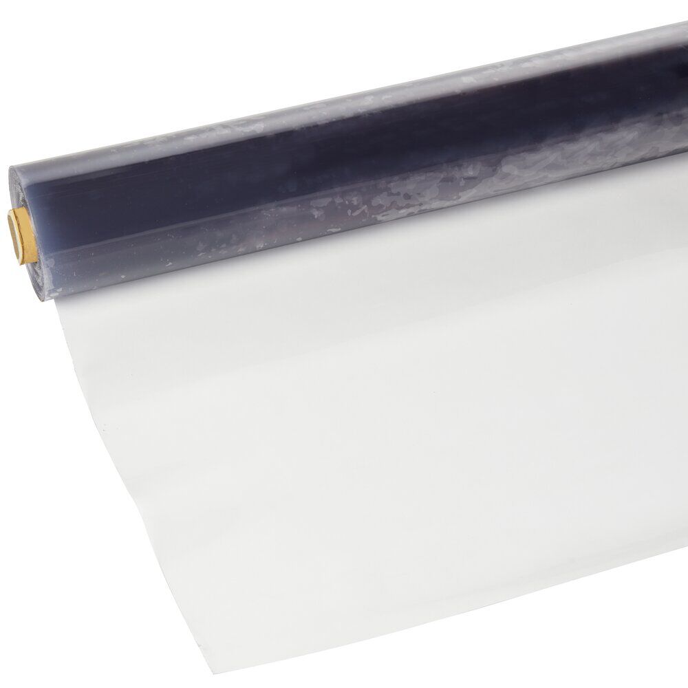 Toile cirée cristal transparent 140 cm