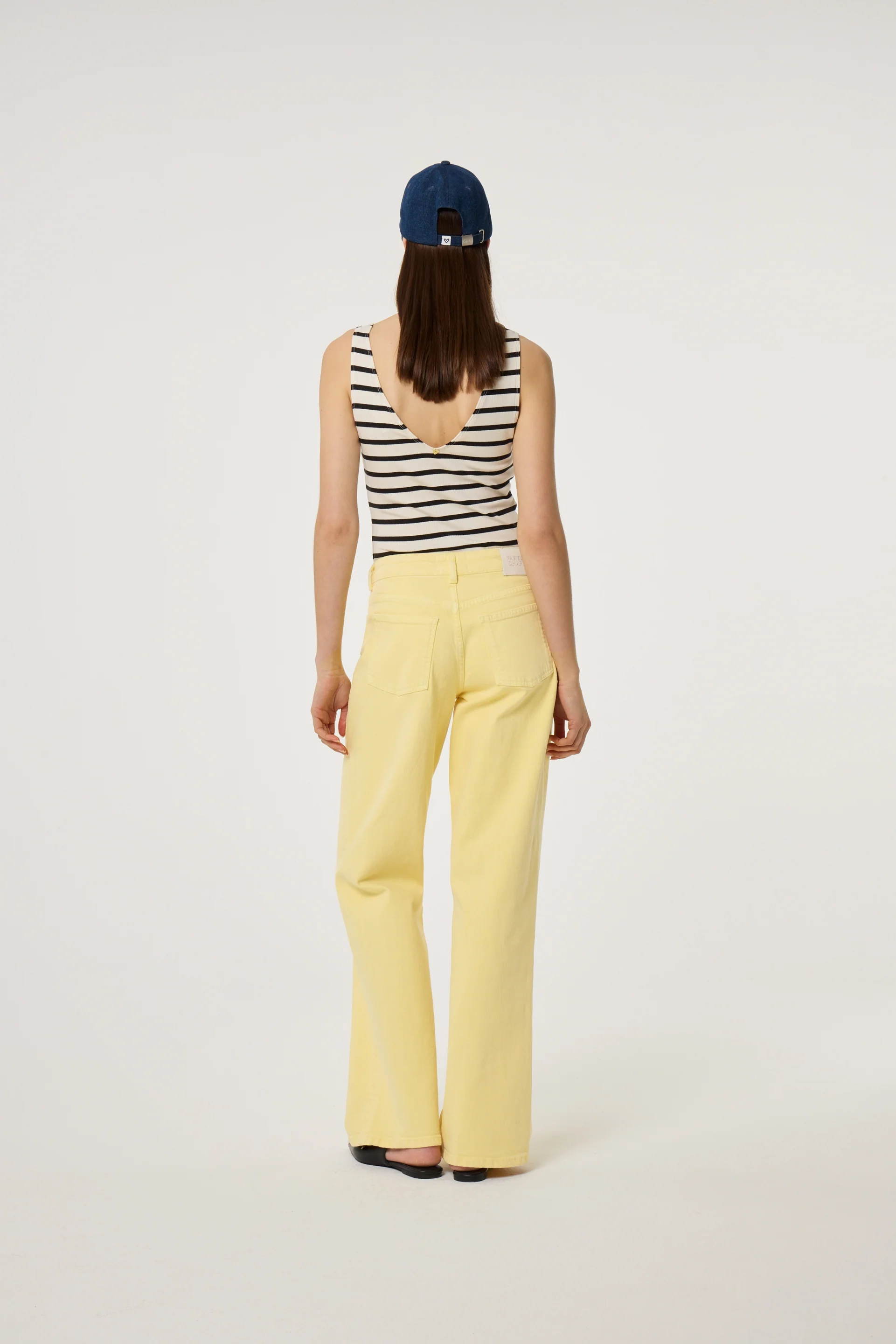 Lena Top | Black/Cosy White
