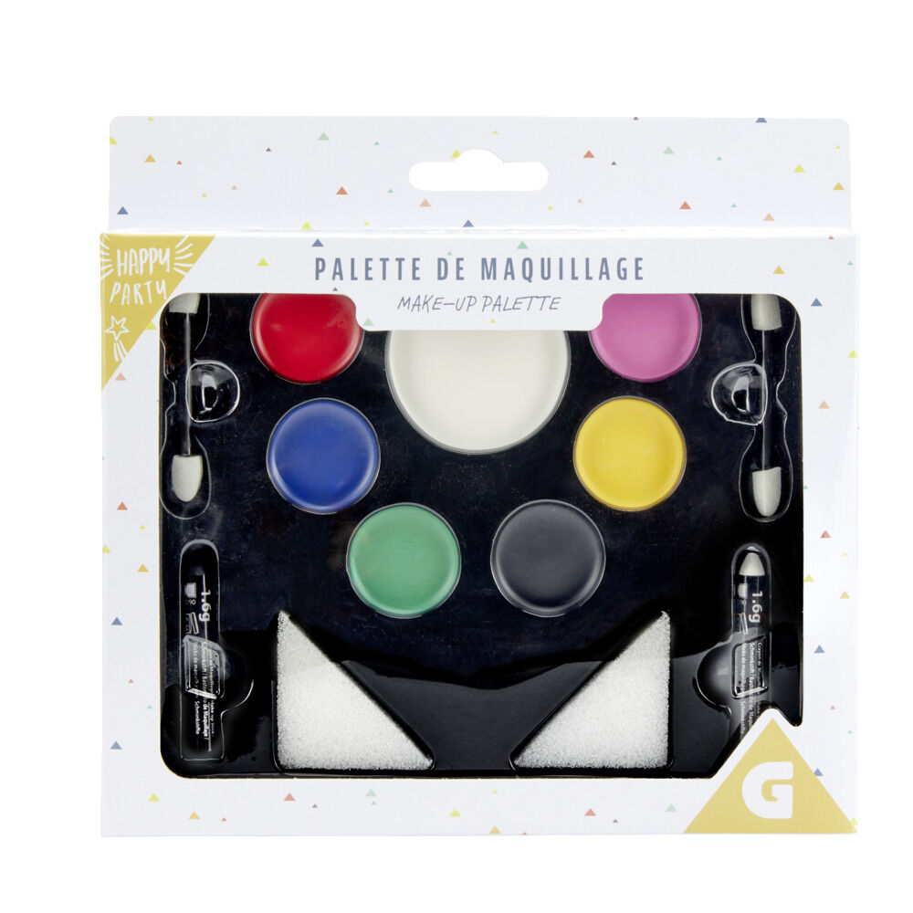 Kit de maquillage complet 7 couleurs