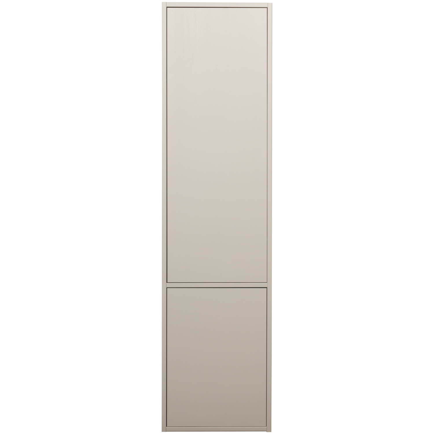 WOOOD opbergkast Meggy Smalle - Grenen hout - Dust /Grijs - 215x55x40