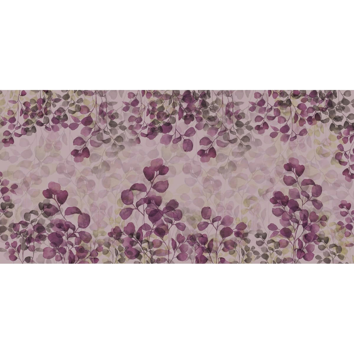 - Papier peint panoramique eucalyptus 170 x 250 cm