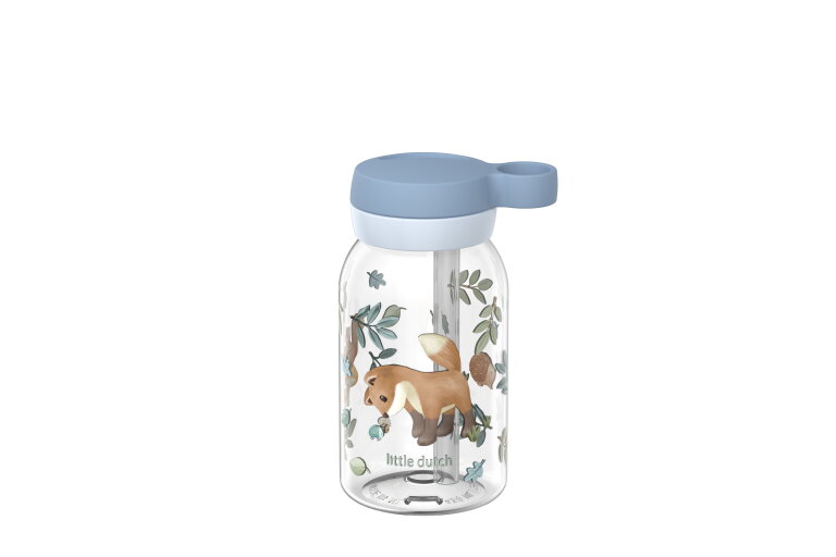 Campus drinkfles met rietje 450 ml - Forest Friends