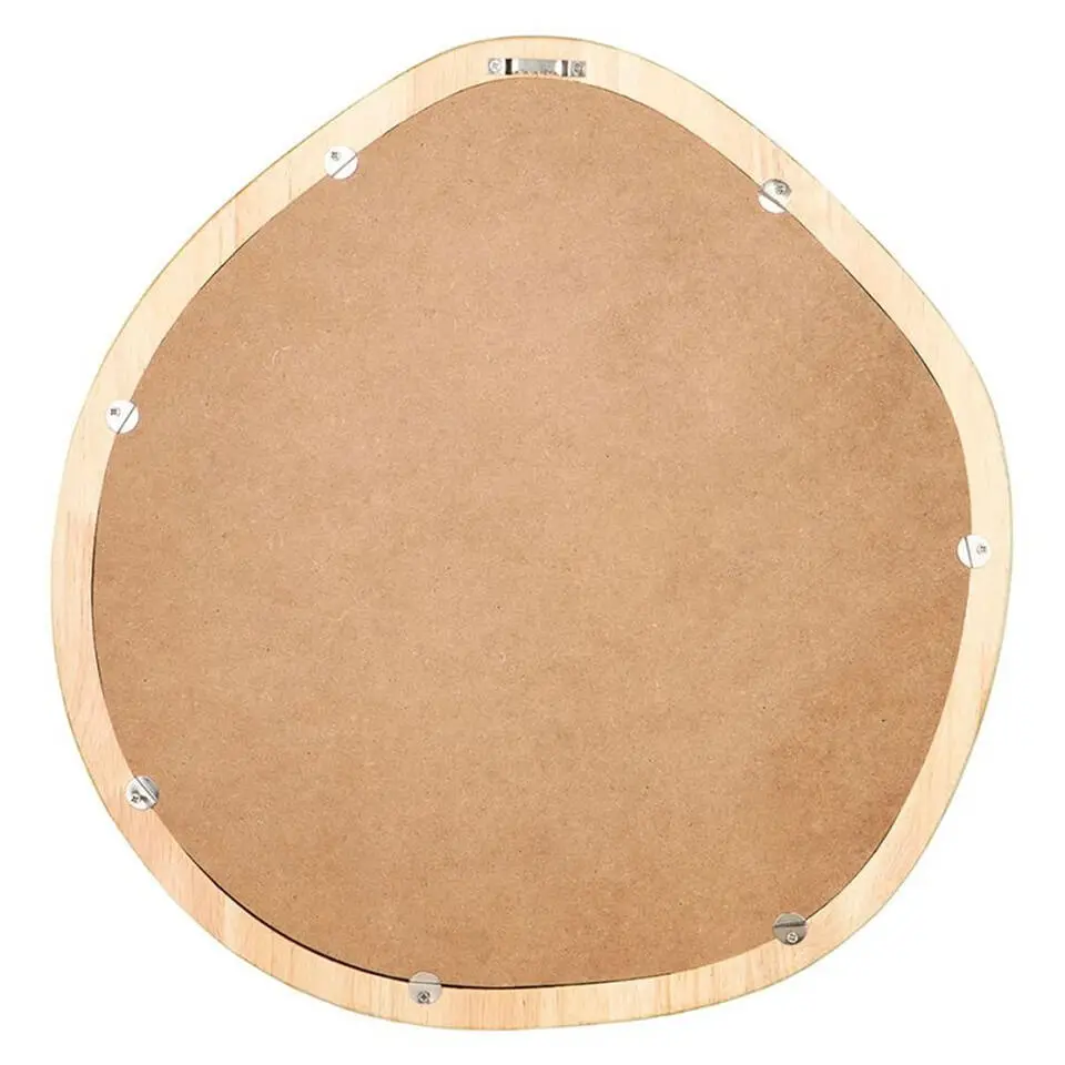 Ostaria Wandspiegel Bois - blank hout - organisch - 42 x 44 cm