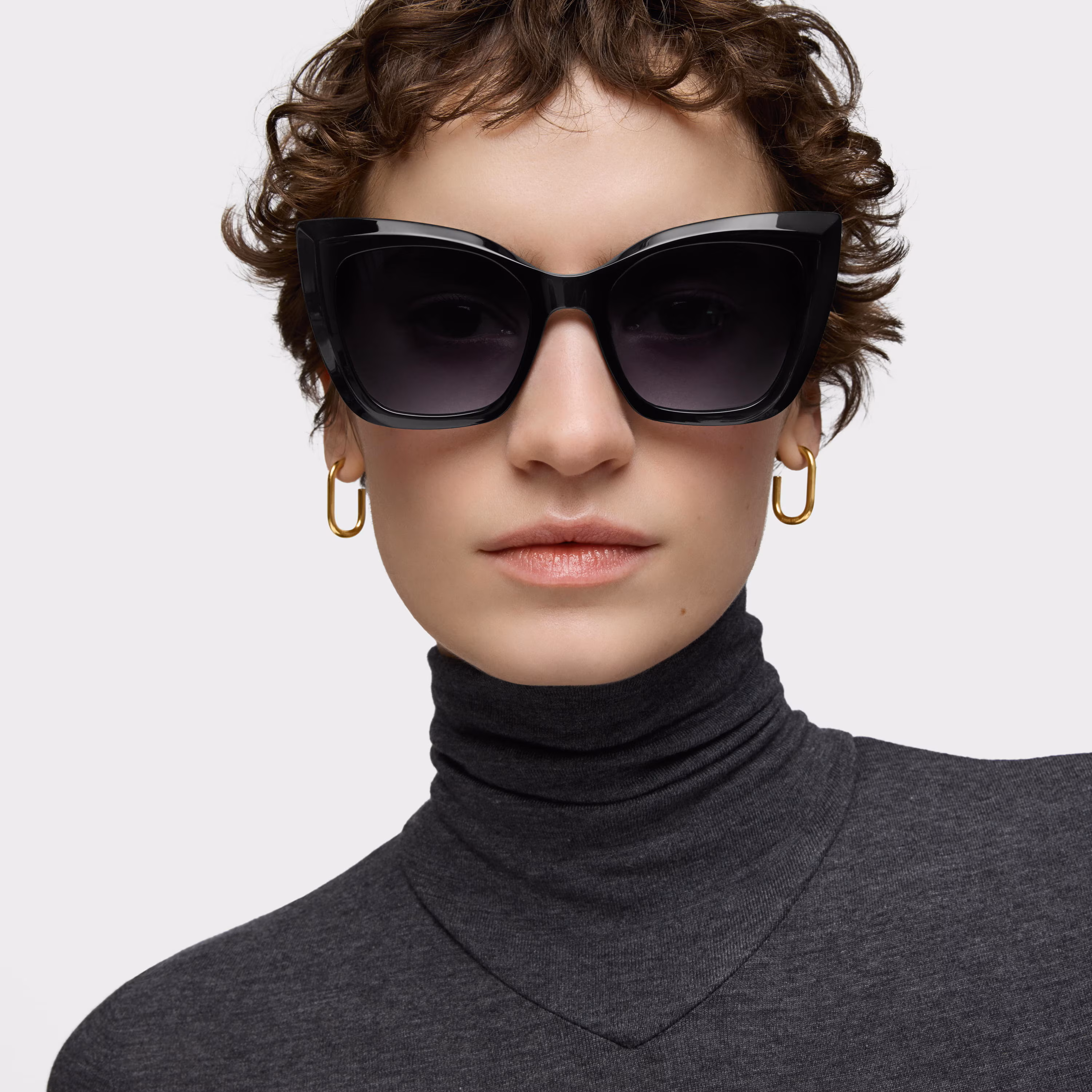 Gafas de sol negras TOUS Faceted Logo