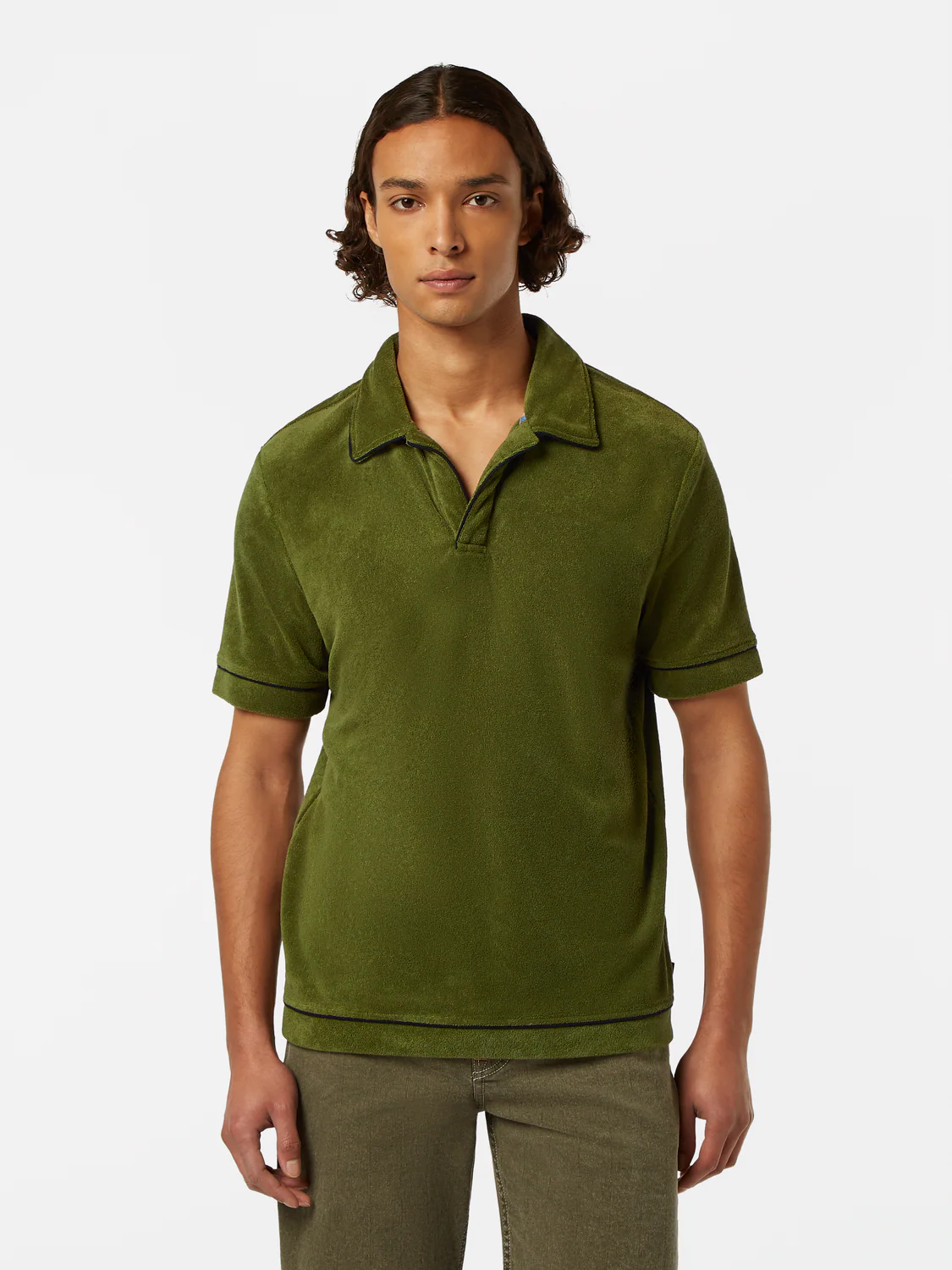 Terrycloth Relaxed-Fit Polo
