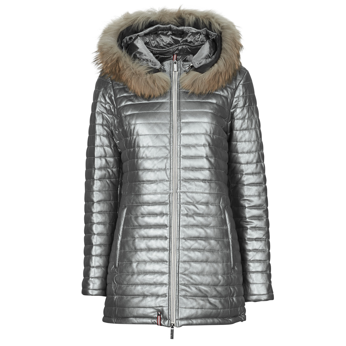 Oakwood - BRIDGET METAL (raccoon fur) - Silver
