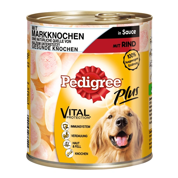 Hunde-Nassfutter, Rind, 800 g