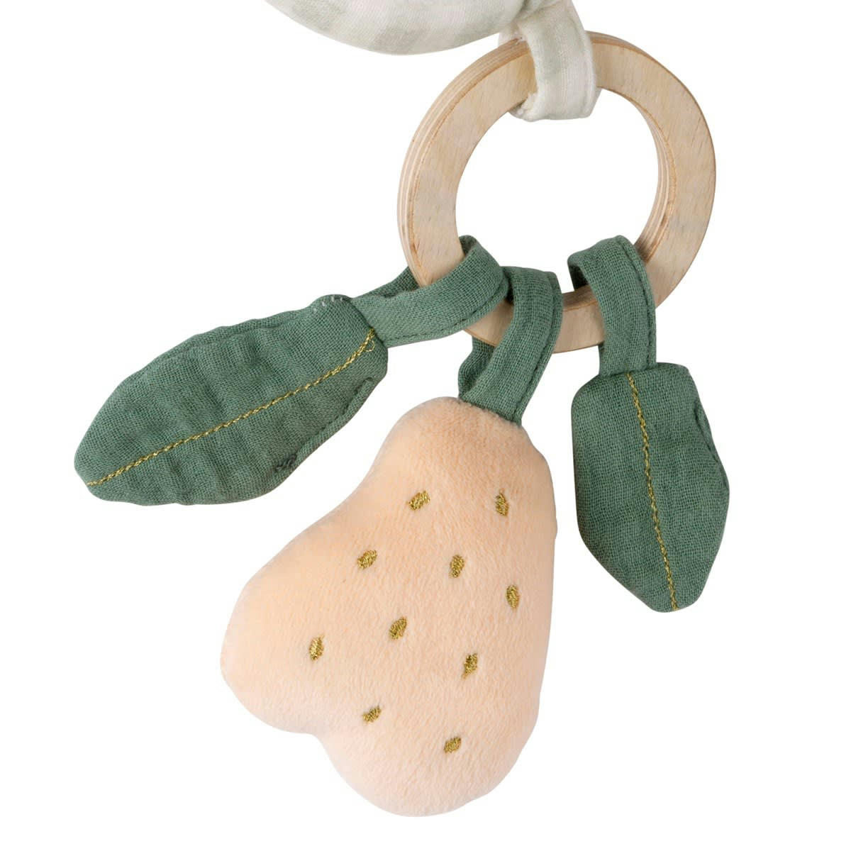 BOTANICA - Spirale d'activités en velours blanc