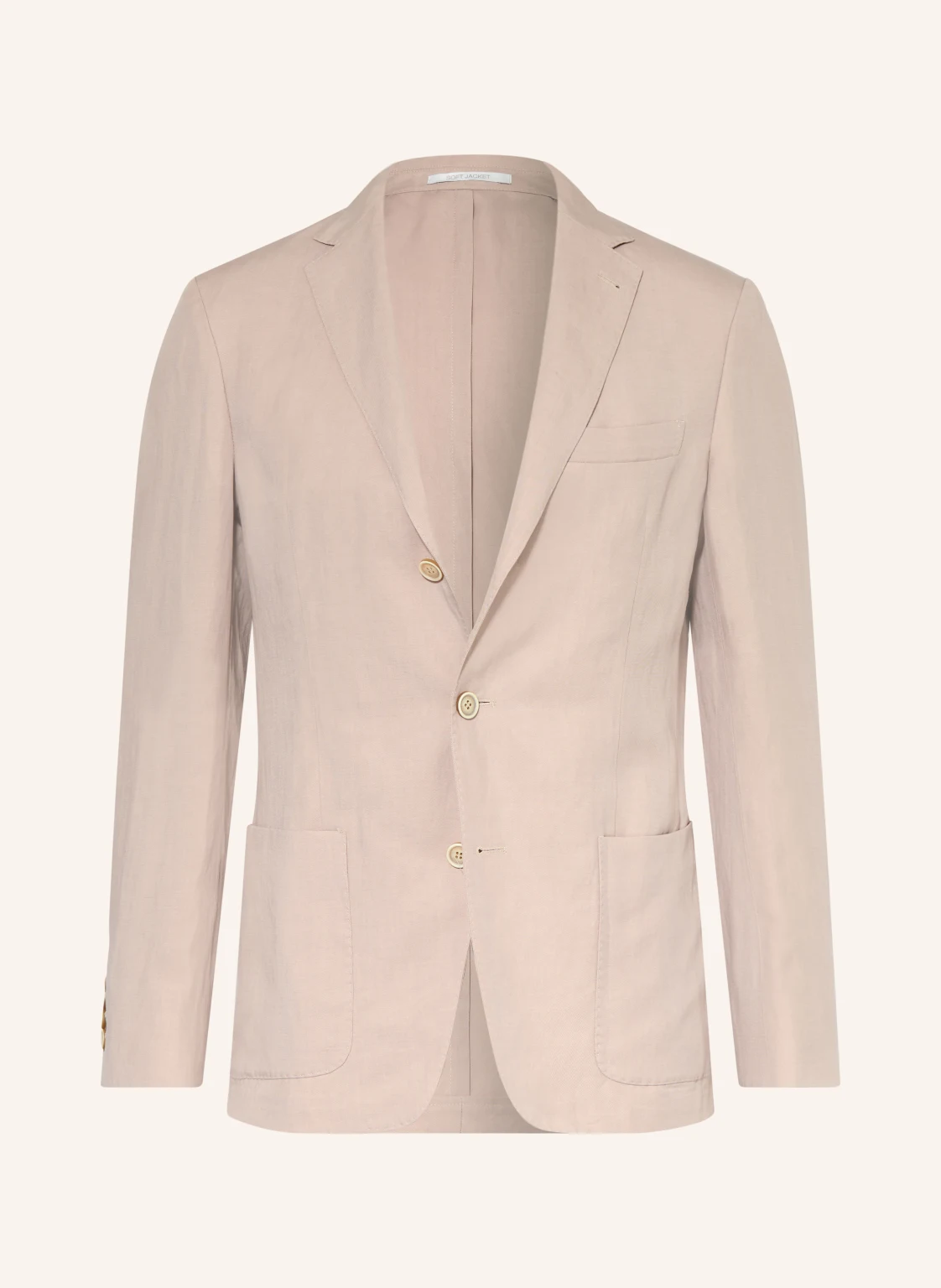 eleventy Sakko Slim Fit mit Leinen