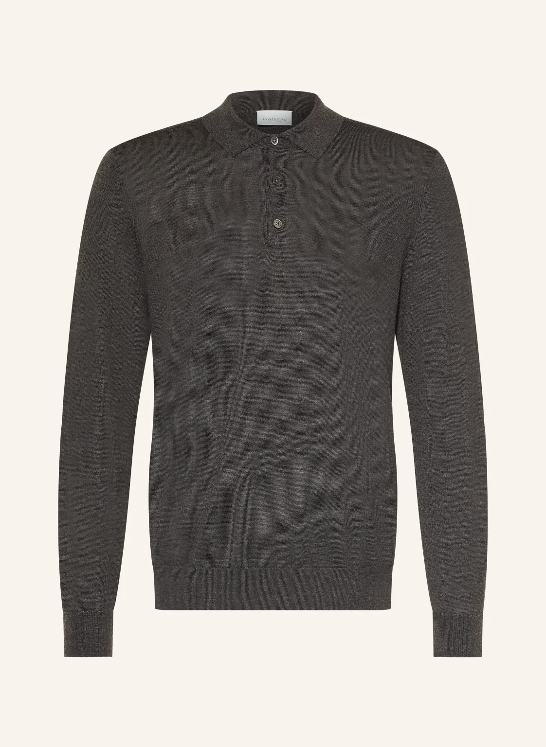 PROFUOMO Strick-Poloshirt