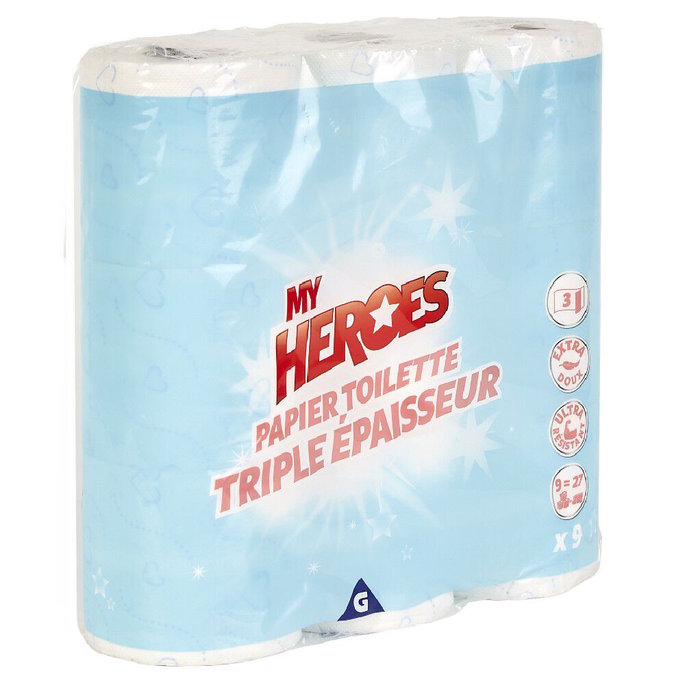 Papier toilette x9 My heros