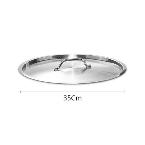 SOGA Stainless Steel Stockpot Lid 35cm