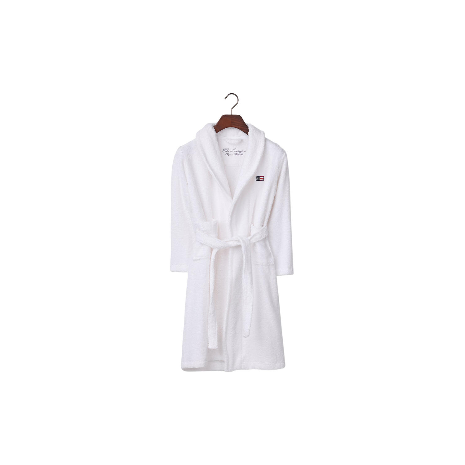 Icons Icons Kids Cotton-Mix Terry Robe, white