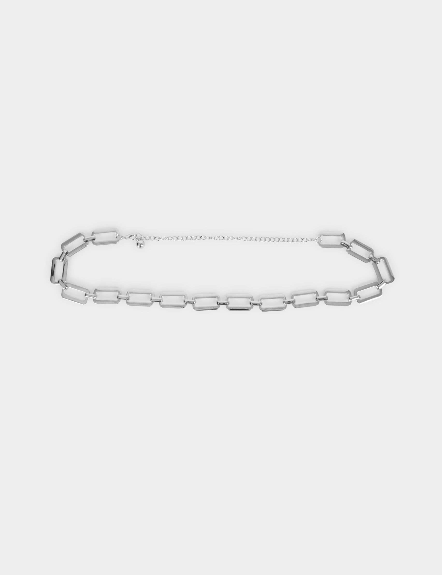 Chain Belt Silver Color Women