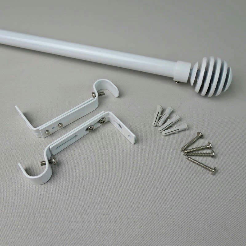 SOHO - - Kit tringle extensible ø 19/16mm 165 à 310cm - Blanc