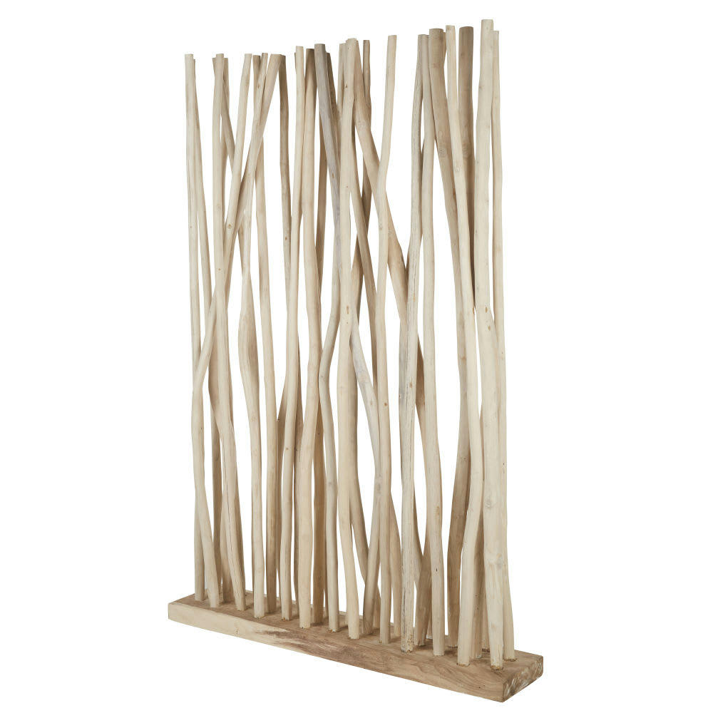 PANAMARA - Paravent en bois de teck marron