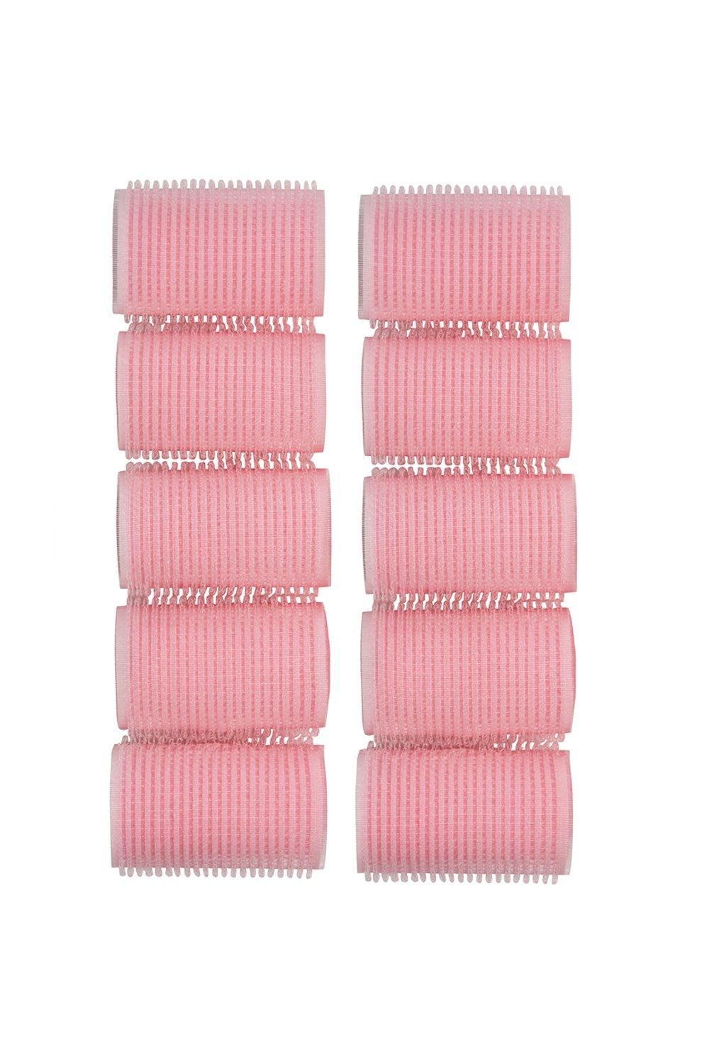 Revolution Haircare Mega Pink Velcro Heatless Rollers