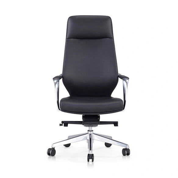 Bürostuhl, Höhe: 120,5 cm, schwarz