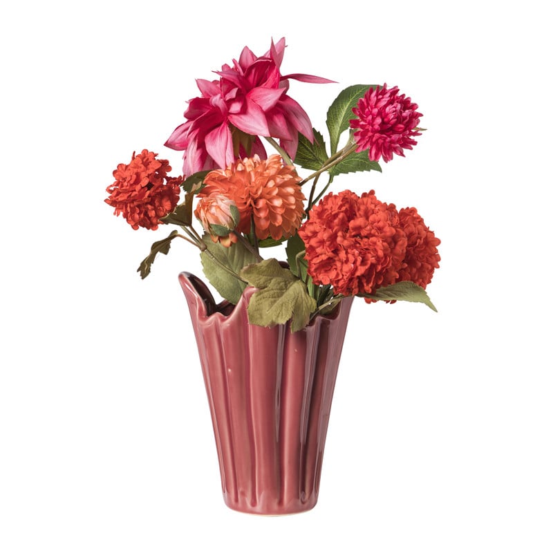 Vaas tulp- rood - &Oslash;14.5x20.5 cm