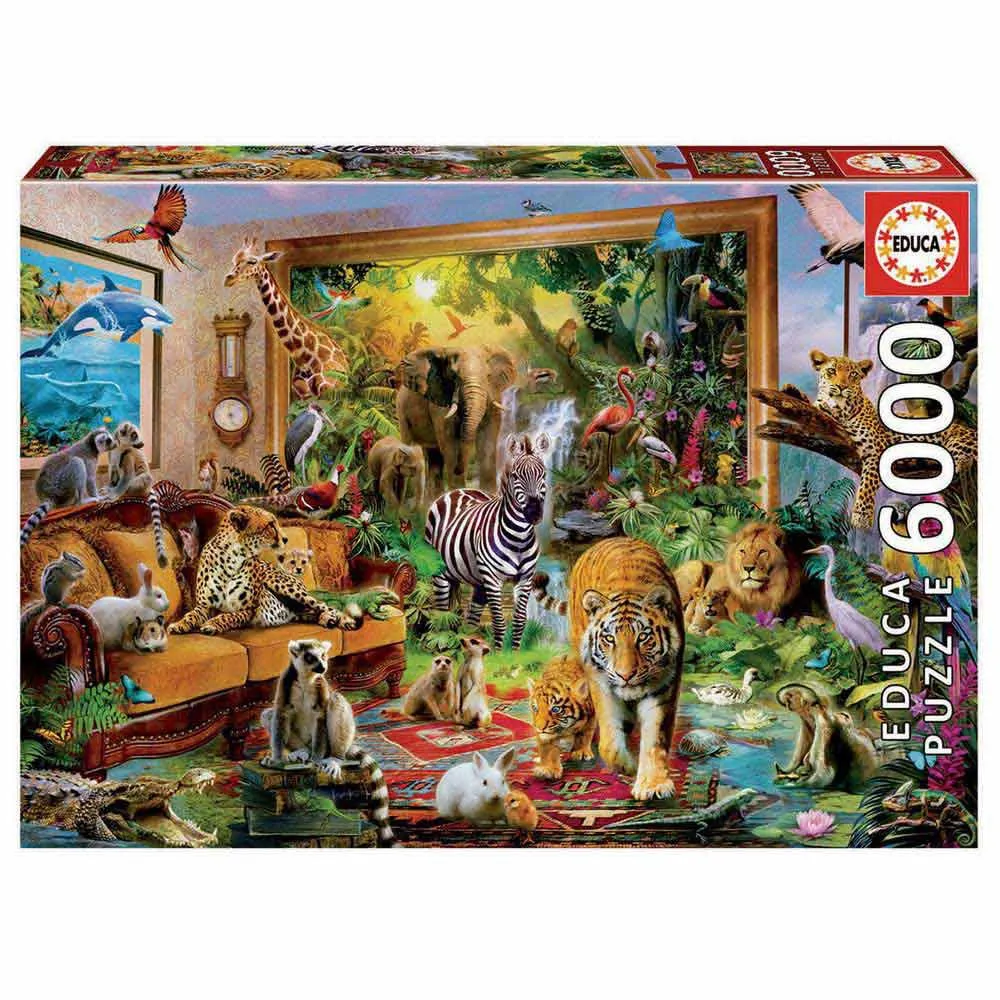 Educa Entrando En La Habitación Wooden Puzzle 6000 pieces