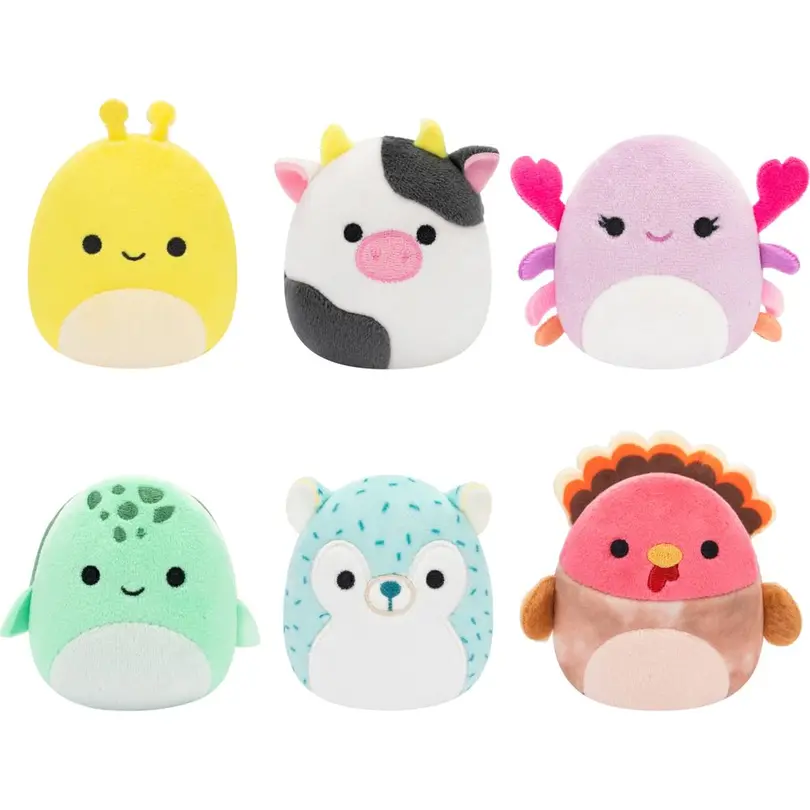 Kuscheltier 6er-Set Squishmallows