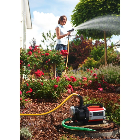 Gartenpumpe, 1000 W, Fördermenge: 4000 l/h