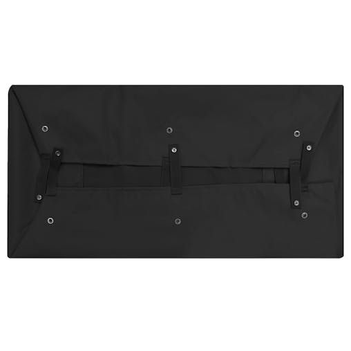 NNEVL Garden Cart Liner Black 86x46x22 cm Fabric