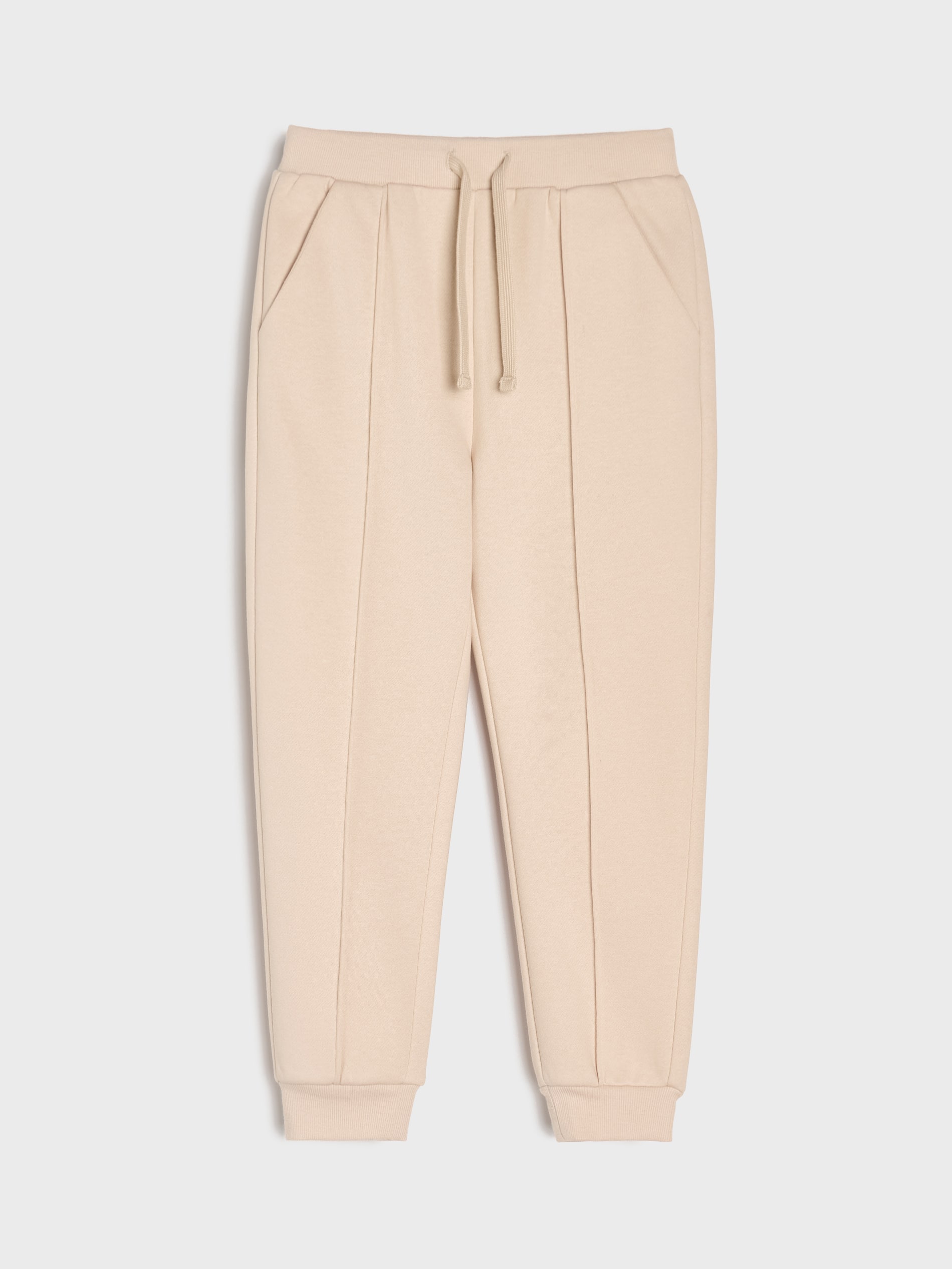 Spodnie jogger z przeszyciami