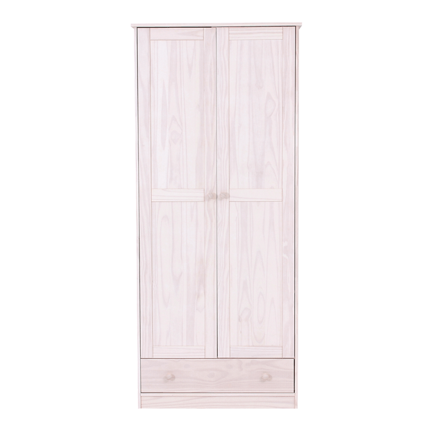 GUARDA-ROUPA 2 PORTAS/1 GAVETA TIMBER
