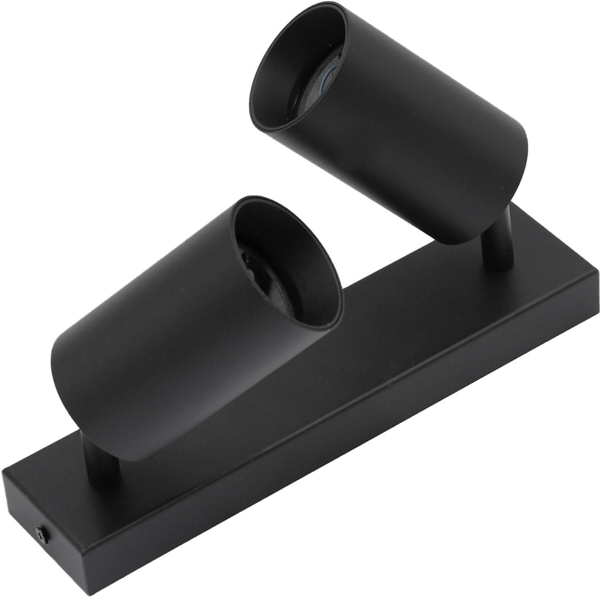 Reflektor sufitowy czarny QUALIS 2xGU10x40W wym:17x26x6cm IdeaLED