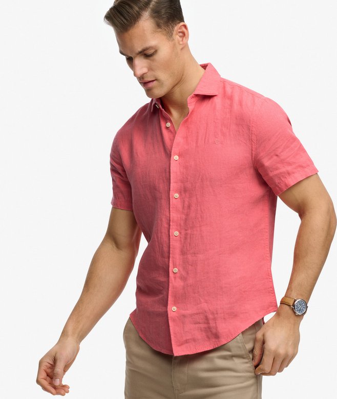 Riviera Short Sleeve Linen Shirt