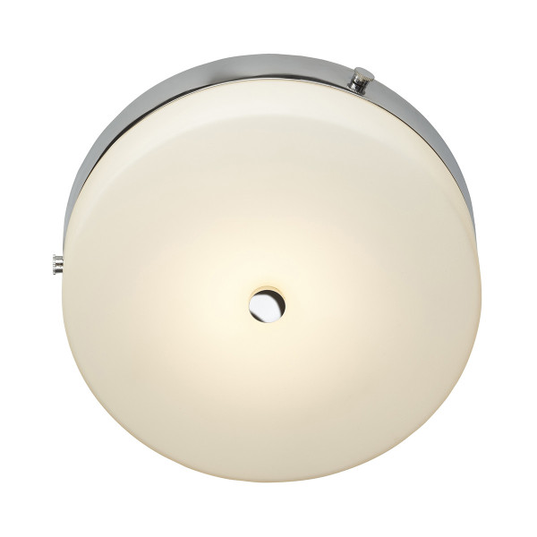 Plafonpolerowane złoto-biały okrągły 23,5cm Tamar 1xGX53x10W IP44 Elstead