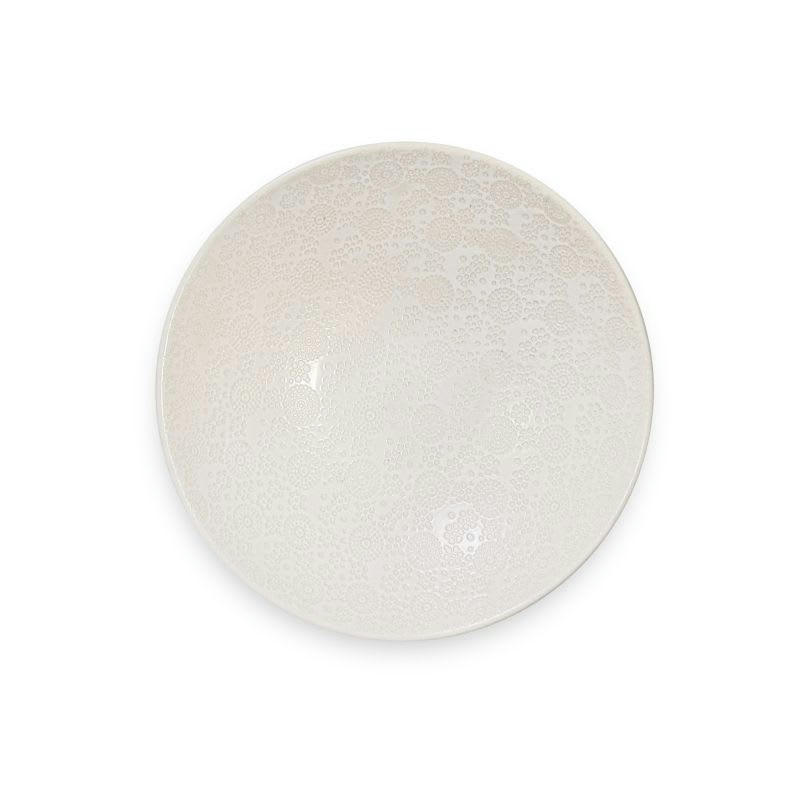 WHITE JAPAN - Coffret 6 assiettes salade et pâtes D20cm