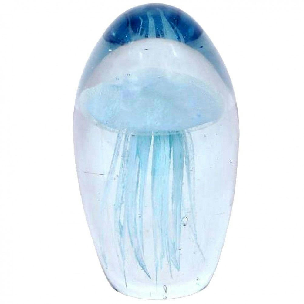 MÉDUSE - Presse papier méduse en verre H13cm